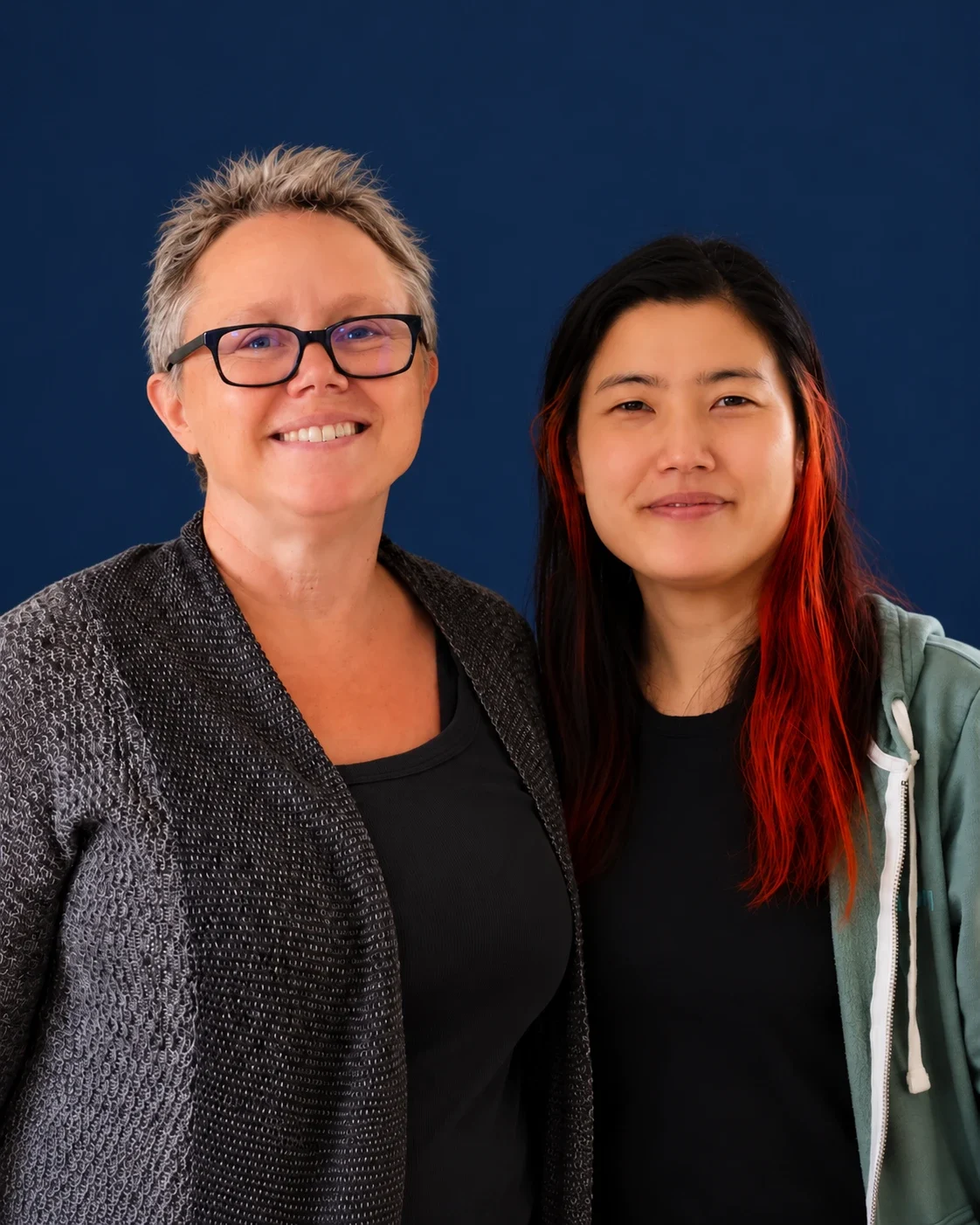 Rachel Chalmers (left) and Michelle Yi, co-founders of Generationship